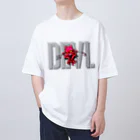 KENNY a.k.a. Neks1のRED DEVL BIG TYPE オーバーサイズTシャツ