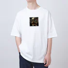 バッカスJPのスカル オーバーサイズTシャツ