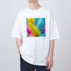 chan-takehaniの羽根のカレイドスコープ Oversized T-Shirt