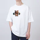 AKIRAの筋トレくまちゃん Oversized T-Shirt