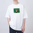 TERACHAUのFoot Oversized T-Shirt