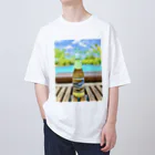 mariotrexのBeer オーバーサイズTシャツ