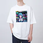 kotoha416 Music OFFICIAL GOODSのAozuki│アオヅキ Oversized T-Shirt