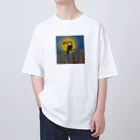 hinasoyuの夜の都会とオオハシ Oversized T-Shirt