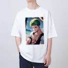 カカオのゾロ風 オーバーサイズTシャツ