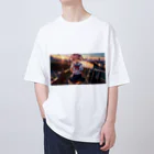 ヴィヴィオの夕焼け Oversized T-Shirt