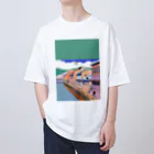 momo_emiの昔と猫 Oversized T-Shirt