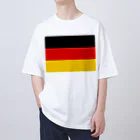 お絵かき屋さんのドイツの国旗 オーバーサイズTシャツ