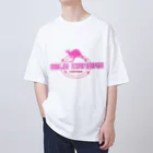 HorizonHuesのワイルドキャンバスラグーン Oversized T-Shirt