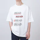 momokei&UのREAD READ READ READ オーバーサイズTシャツ