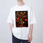 AQUAMETAVERSEのハートのなる木愛のメﾂセージ　なでしこ1478 Oversized T-Shirt