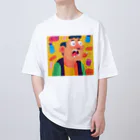 JINPACHIの粘り強い男 Oversized T-Shirt