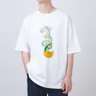 ときどき。よりみち日和。の大空を夢見る子龍 Oversized T-Shirt