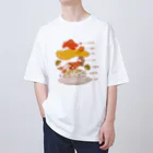 YAOYA-sanのオムライス オーバーサイズTシャツ