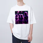 LUF_jpsのPurples オーバーサイズTシャツ