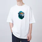 EseCAMPのキャンプ熊シリーズ Oversized T-Shirt