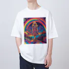 Unique Existenceのpsych girl Oversized T-Shirt