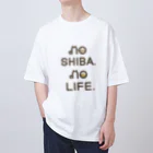 Goto DesignのNO SHIBA, NO LIFE. オーバーサイズTシャツ