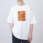 AQUAMETAVERSEのお好きなドーナツを召し上がれ　BLUE PLUM  691 Oversized T-Shirt