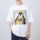 なべなべSHOPのペンギンのジョイ Oversized T-Shirt