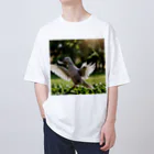 KENchiの鳩に豆鉄砲 オーバーサイズTシャツ
