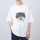 猫のミケランジェロのねこちゃんTシャツ Oversized T-Shirt