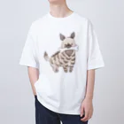 toriten屋のシマハイエナさん Oversized T-Shirt