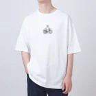 二宮大輔の自転車ロゴ オーバーサイズTシャツ