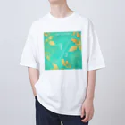 evening-fiveのHALF SUMMER 008 Oversized T-Shirt