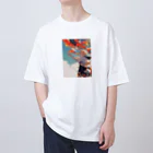 AQUAMETAVERSEの鯉のぼりを操る男の子　ラフルール　1859 Oversized T-Shirt