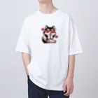 rapis88のらぶいフェンリル オーバーサイズTシャツ