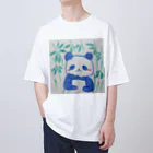 モチクマのモフモフパンダ君 オーバーサイズTシャツ