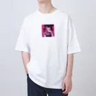 日本神話のtattoo girl Oversized T-Shirt