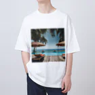 KAZAGULIのリゾートライフ Oversized T-Shirt