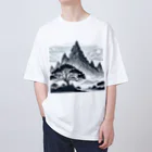 Qten369の甲賀の里 オーバーサイズTシャツ
