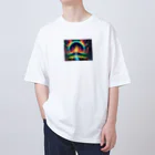 Oshiboriの虹ドット絵 Oversized T-Shirt