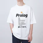 ビットブティックのコードTシャツ「Prolog書いてます。」 オーバーサイズTシャツ