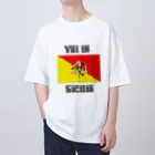 Tee Horizonの【旅行シリーズ】Val in Sicilia （シチリアへ行け） オーバーサイズTシャツ