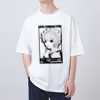 ザイオン　zionの病みかわメイド女の子ブラック「映え」 Oversized T-Shirt