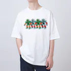 せつらデザイングッズのロボロボ Oversized T-Shirt