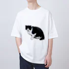 たまたまの近所の野良猫 オーバーサイズTシャツ