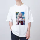 巫女スタぐらむの母性溢れる巫女 Oversized T-Shirt