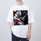 リキ製作所のホワイトタイガーだって弾けるのさ Oversized T-Shirt