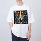 ドット屋のドット絵 ダークファンタジー オーバーサイズTシャツ