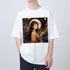 AI Fantasy Art ShopのKAGUYA② Oversized T-Shirt