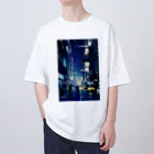 Blue planetのvol.2 青い街 オーバーサイズTシャツ