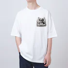 HOSINOKOのチワワの青君 Oversized T-Shirt