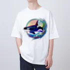 八王子やましぎのシャチ ３ Oversized T-Shirt