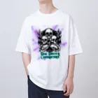 カキタベタイの生牡蠣研究所　ヘヴィーメタル Oversized T-Shirt