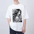 AI Fantasy Art Shopの【限定商品】Chaos⑥ Oversized T-Shirt